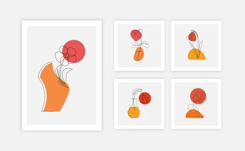 Set of eight abstract backgrounds. Hand drawn various shapes and doodle objects 스톡 일러스트