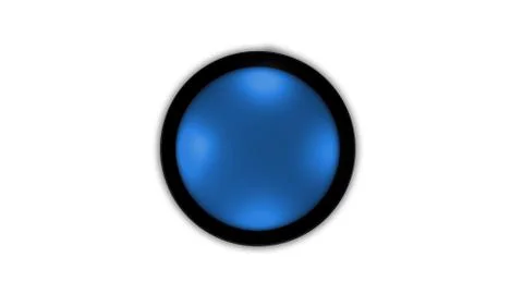 Set of eight glossy buttons in various colors, RGB color space, illustration Illustrazione stock