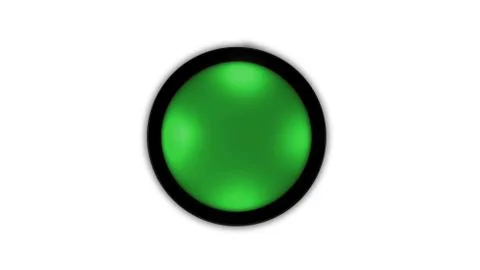 Set of eight glossy buttons in various colors, RGB color space, illustration Stock-Illustration