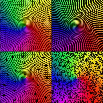 Set of elegant abstract background for your design. Stock Illustration