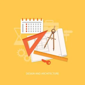 Set of elements for content of education, business, marketing Stock Illustration