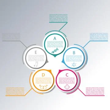 Set elements for infographics, vector illustration. Stock Illustration