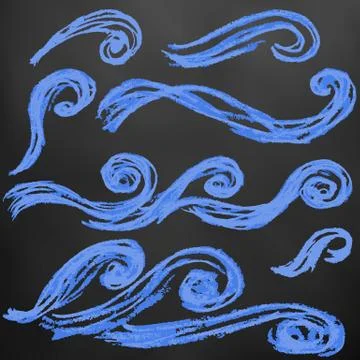 Set of elements for your creativity Stock Illustration