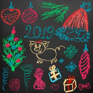 Set of elements for your creativity イラスト素材