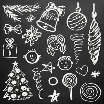 Set of elements for your creativity Stockillustratie