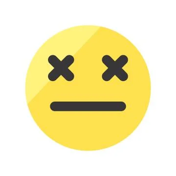 Set of emojis on isolated white background. Stock Illustration