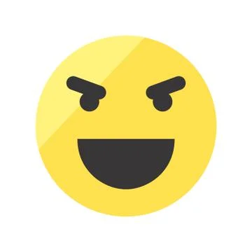 Set of emojis on isolated white background. Illustrazione stock