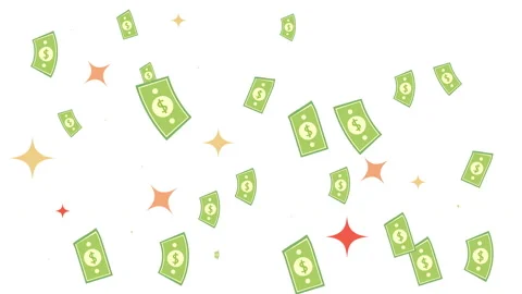 Set Of Exploding of money. Ideal For Your Gaming. Money projects. High-Quality Stock Footage 147179392