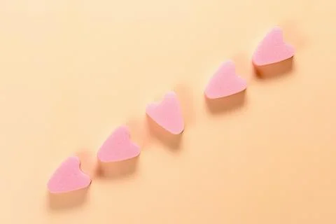 Set of female tampons stringless. Stock Photos