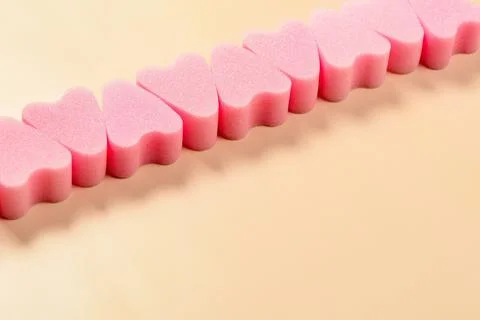 Set of female tampons stringless Stock Photos