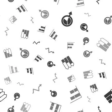 Set Financial growth, Graph, chart, diagram, Pie infographic and Arrow on s.. Stock Illustration
