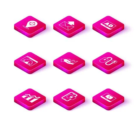 Set Financial growth increase, Mobile with review rating, Website statistic, Pie Stock Illustration