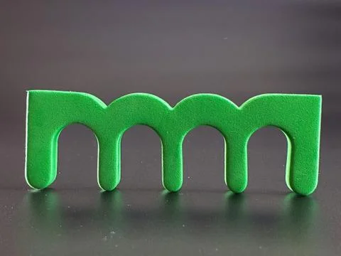 A set of finger separators on a black background. pedicure separators Stock Photos