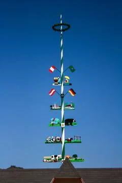 Set of flags Stock Photos