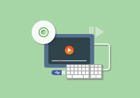 Set of flat illustration design business concept Stock Illustration