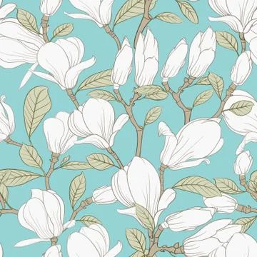 Set of floral elements. Illustrazione stock