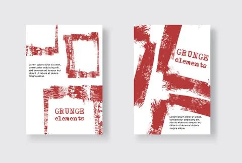 Set of Flyer Templates. Brochure Design Template Stock Illustration