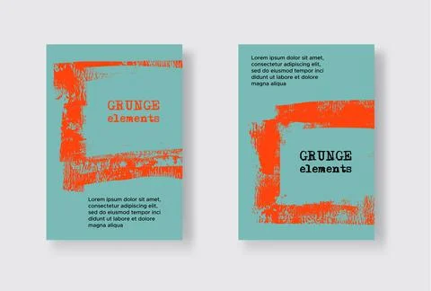 Set of Flyer Templates. Brochure Design Template Stock Illustration