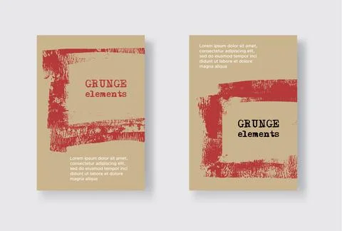 Set of Flyer Templates. Brochure Design Template Stock Illustration