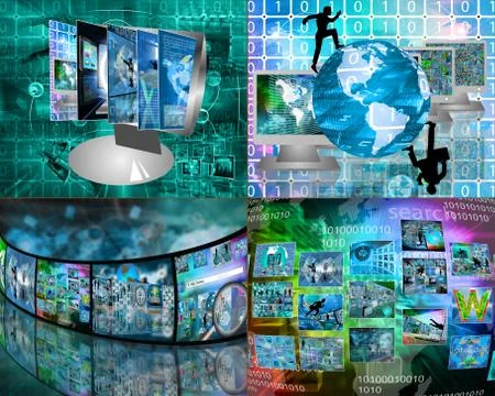 Set of four images イラスト素材