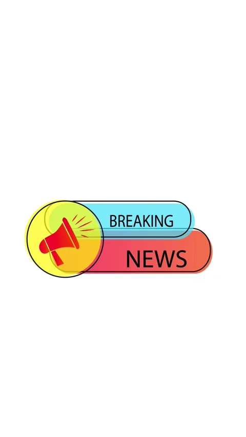 Set of four minimalistic news header templates Stock Footage 283271799