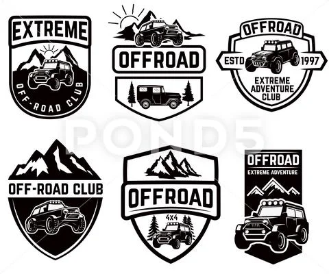 Premium Vector | Off road car logo template | Car logos, Offroad vehicles,  Offroad