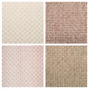 Set from four textile backgrounds Foto stock
