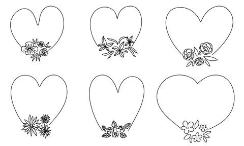 Set of frame Stock Illustration