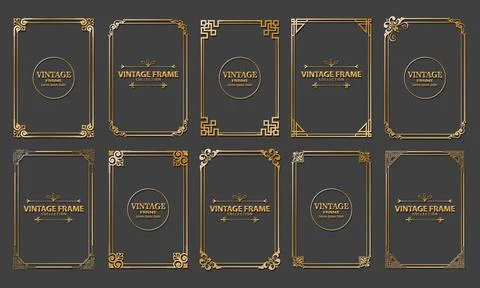 Set frame Stock Illustration