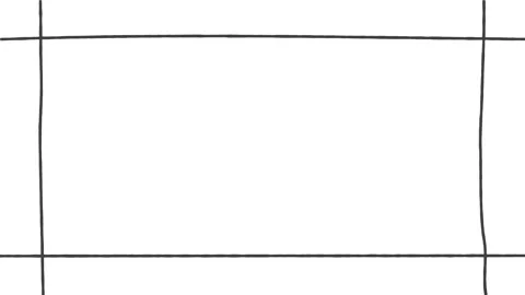 Set of frames on black and white background. Stock Footage 159057572