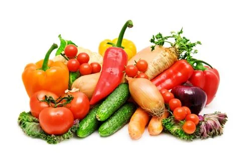 Set of fresh vegetables Stock-Fotos