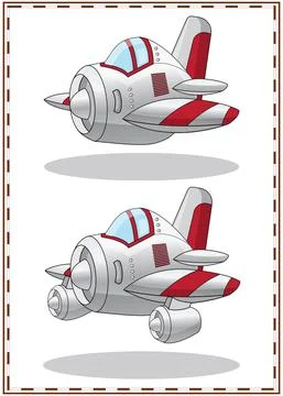 A set of fun jets. Stock Illustration