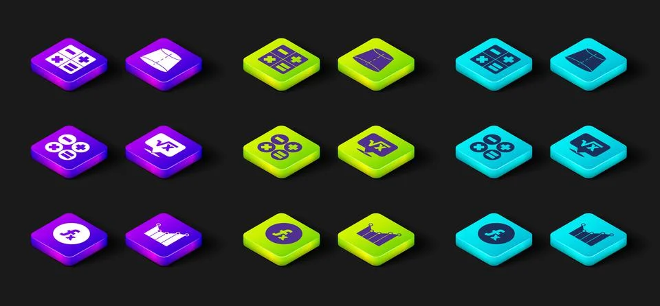 Set Function mathematical symbol, Graph, schedule, chart, diagram, Calculator Stock Illustration