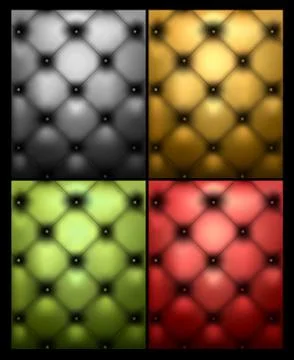 Set genuine leather texture. Vector Stock Illustration
