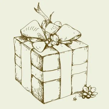 Set of gift Stock Illustration