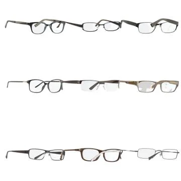 Set of a glasses Stock Illustration