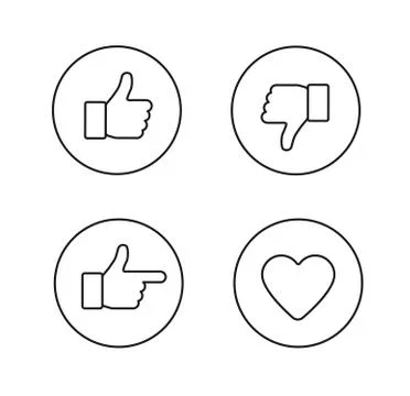 Set of glossy internet icons Stock Illustration