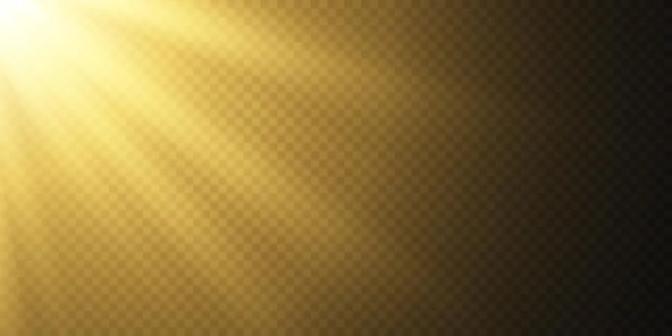 Set glow light effect with white sparks and golden stars shine with special Stock-Illustration