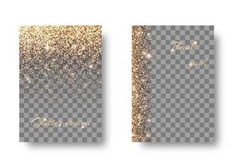 Set glow transparent background Stock Illustration