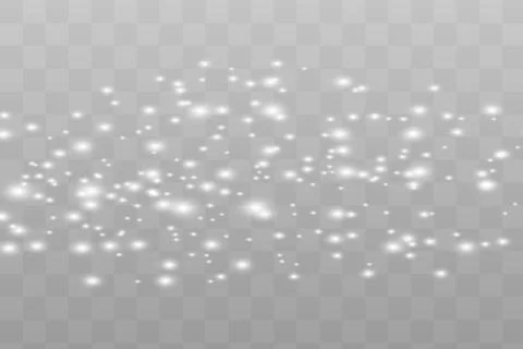 Set of glowing lights effects isolated Stock Illustration
