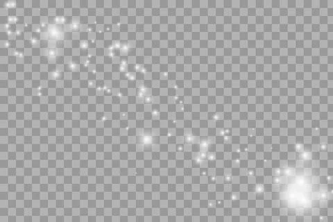 Set of glowing lights Stock Illustration