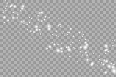 Set of glowing lights Stock Illustration