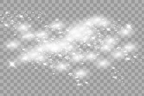 Set of glowing lights Stock Illustration