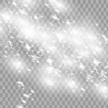 Set of glowing lights Stock Illustration