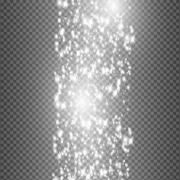 Set of glowing lights Stock Illustration