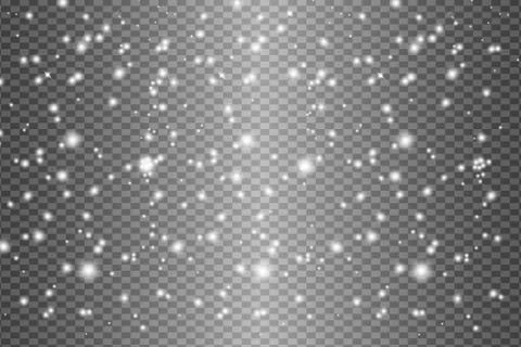 Set of glowing lights Stock Illustration