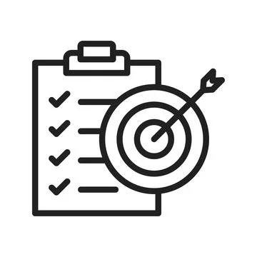 Set Goals icon vector image. Suitable for mobile apps, web apps and print media. Stock Illustration