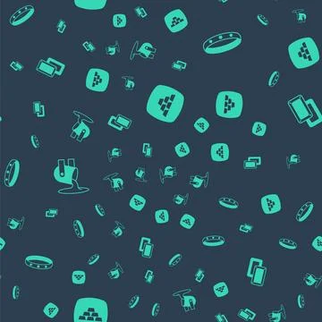 Set Gold bars, ring, Molten gold being poured and  on seamless pattern. Vecto Illustrazione stock