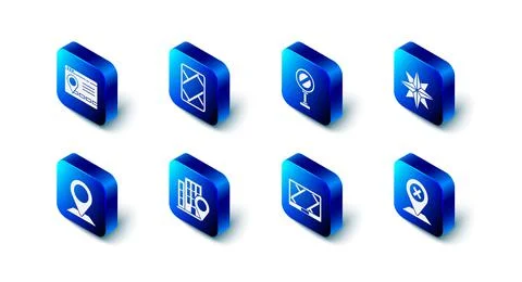 Set Gps device with map, Stop sign, Wind rose, Location, house, and Infographic Stock Illustration