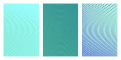 Set of gradient shaby chic background with circular watermark 스톡 일러스트